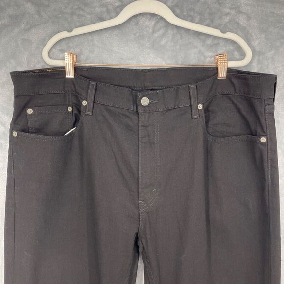 Levi's Jeans Mens 40/30 Black 559 Relaxed Straight Cotton Stretch Five Pocket - Picture 4 of 15